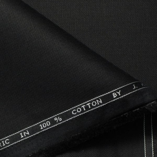 Fine Thread for Unstitched Outfits - Black Cotton